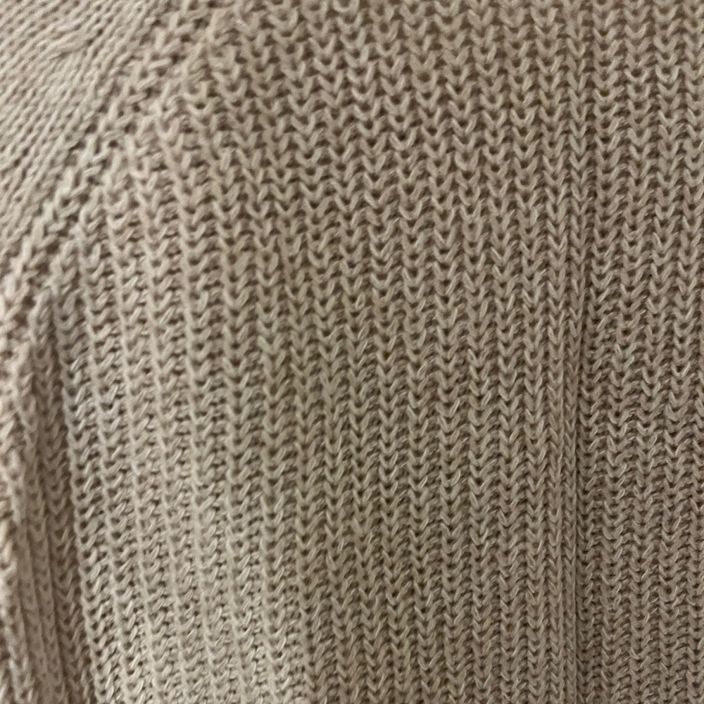 RD Style Cream Knit Sweater with Button Detail - Picture 7 of 12